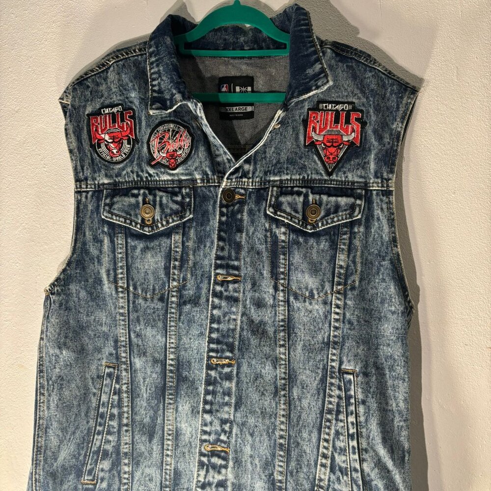 NBA Chicago Bulls Denim Vest